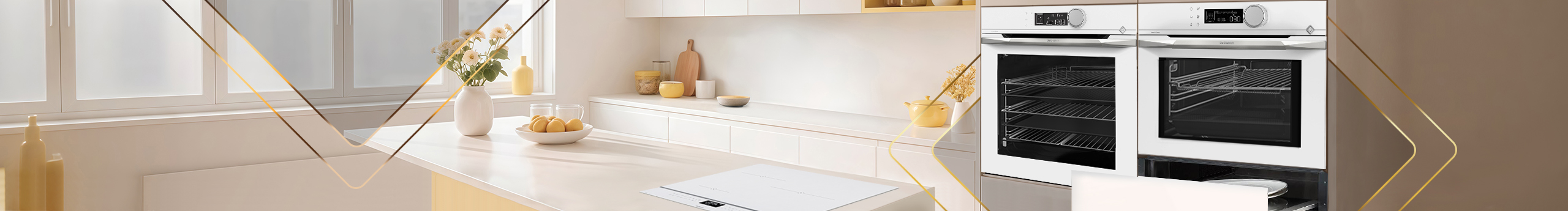 Комплект De Dietrich DKC4536W, DWD4810W, DOP4556W, DPI4431W