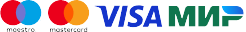 Допускается оплата картами: Visa / Visa Electron / MasterCard / MasterCard Electronic / Maestro / МИР. Допускается оплата картами: Visa / Visa Electron / MasterCard / MasterCard Electronic / Maestro / МИР.
