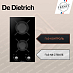 Купить Варочная панель De Dietrich DPG3301B preview 1