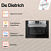Купить Встраиваемая микроволновая печь De Dietrich DKE7220X preview 4