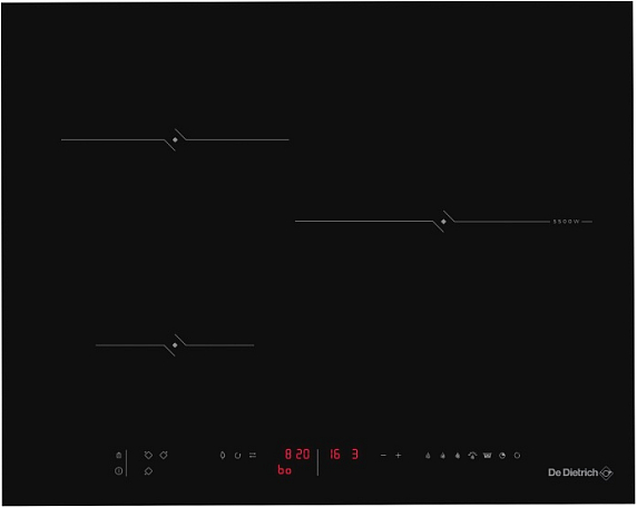 Варочная панель De Dietrich DPI4301BP preview 7