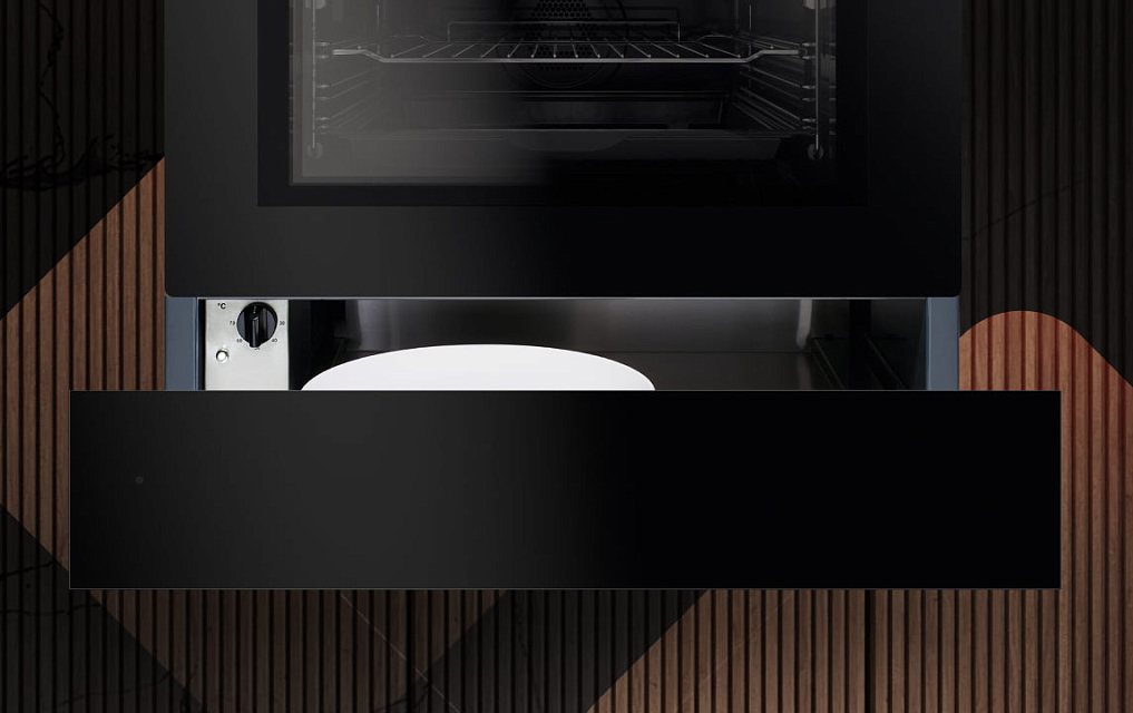 Схема встраивания для подогревателя посуды De Dietrich DWD 929 B